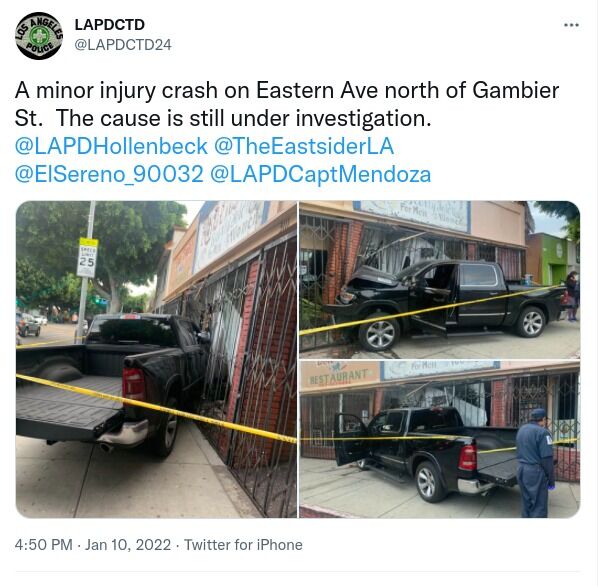 EL Sereno crash